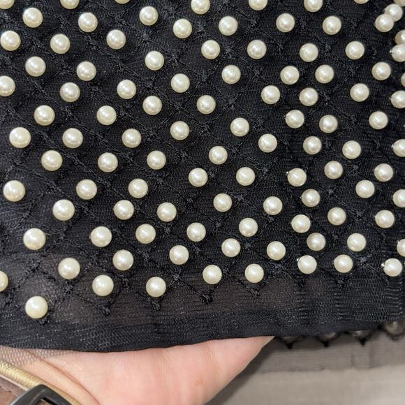 Endless Rose Pearl Embellished Cami Tank Top Medium Club Y2K Fairy Whimsygoth - Picture 8 of 8